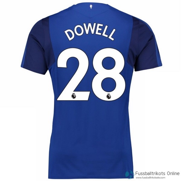 Everton Trikot Heim Dowell 2017-18 Fussballtrikots Günstig
